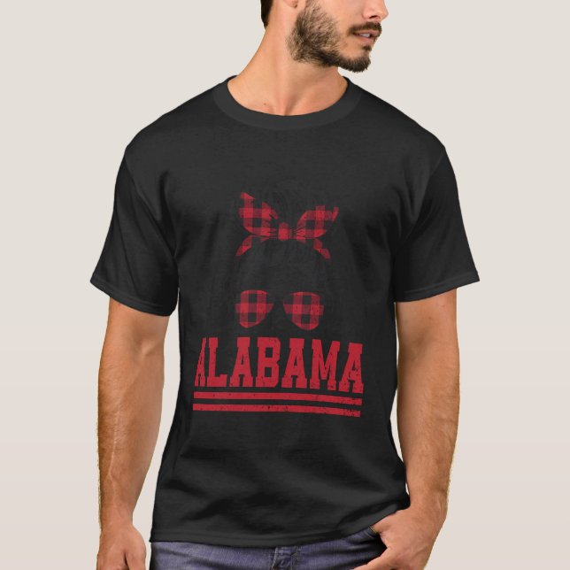 T-shirt Alabama - Pour Femmes Filles (Devant)