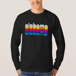 T-shirt Alabama Pride I Love Alabama Vintage Alabama