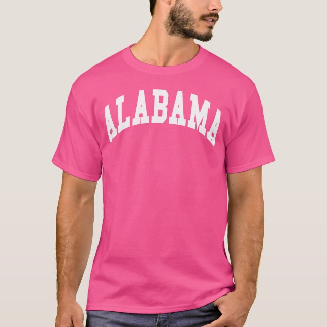 T-shirt Alabama Throwback (Devant)