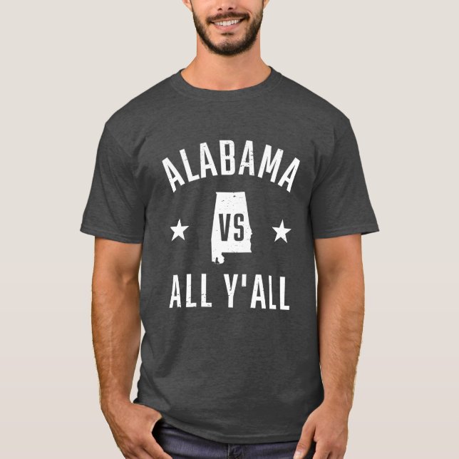 T-shirt Alabama vintage Vs Tous (Devant)