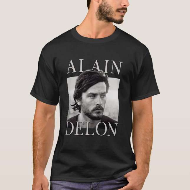 T-shirt alain delon french actor  (Devant)
