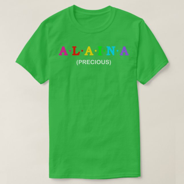 T-shirt Alaina précieux (Design devant)