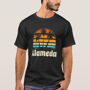 T-shirt Alameda California Beach Ca Beach Bum Alamedan Sum