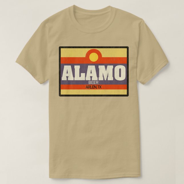 T-shirt Alamo Beer (Design devant)