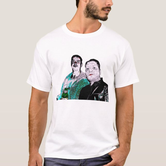 T-shirt Alan et raie (Devant)