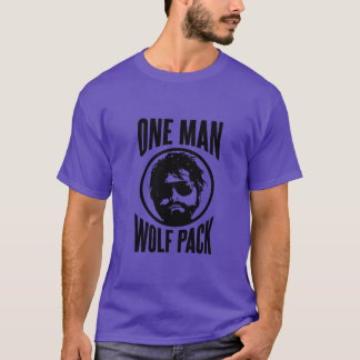 T-shirt Alan the One Man Wolf Pack The Hangover Watched Th