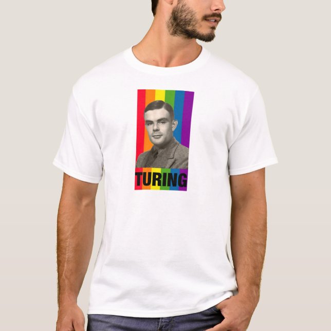 T-shirt Alan Turing (Devant)