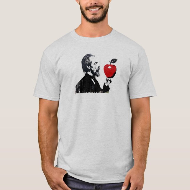 T-shirt Alan Watts - Une Pomme Arbre (Devant)