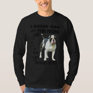 T-shirt Alapaha Blue Blood Bulldog Citation Maman Papa Cos
