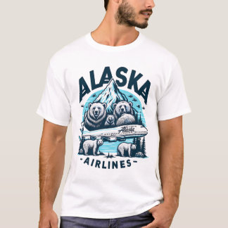 T-shirt Alaska Airlines