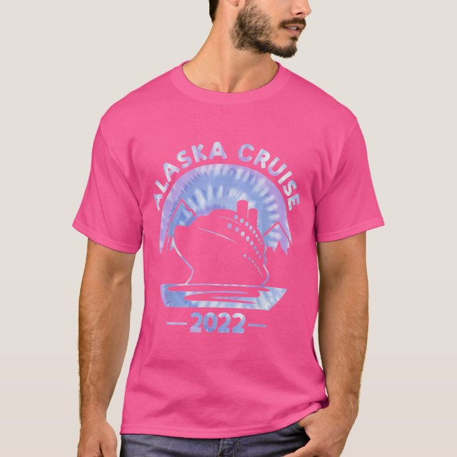 T-shirt Alaska Cruise 2022 Tie Dye Print Family Alaskan Cr (Devant)