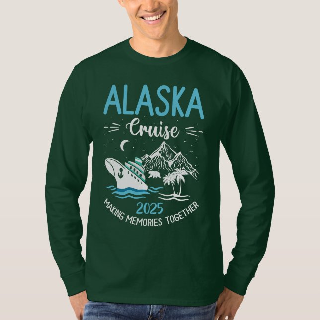 T-shirt Alaska Cruise 2025 - Famille correspondante (Devant)