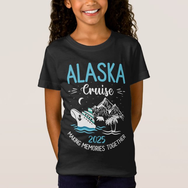T-Shirt Alaska Cruise 2025 - Famille correspondante (Devant)