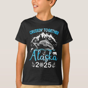 T-shirt Alaska Cruise Ship Vacation Trip 2025 Family Cruis