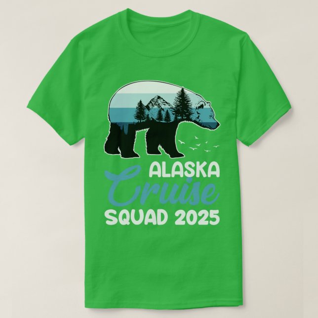 T-shirt Alaska Cruise Squad 2024 Matching Family Group Ala (Design devant)