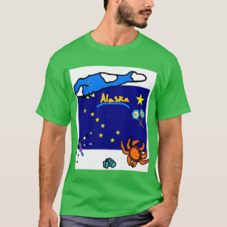 T-shirt Alaska et ses symboles