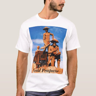 T-shirt Alaska Gold Prospector photo imprimé Tee