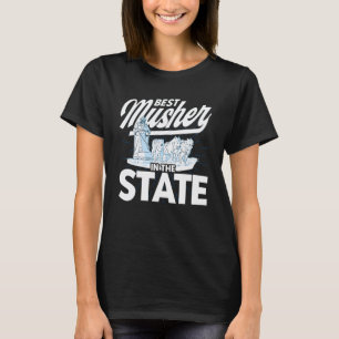 T-shirt Alaska Husky Traîneau Chien de Course Chien de Tra