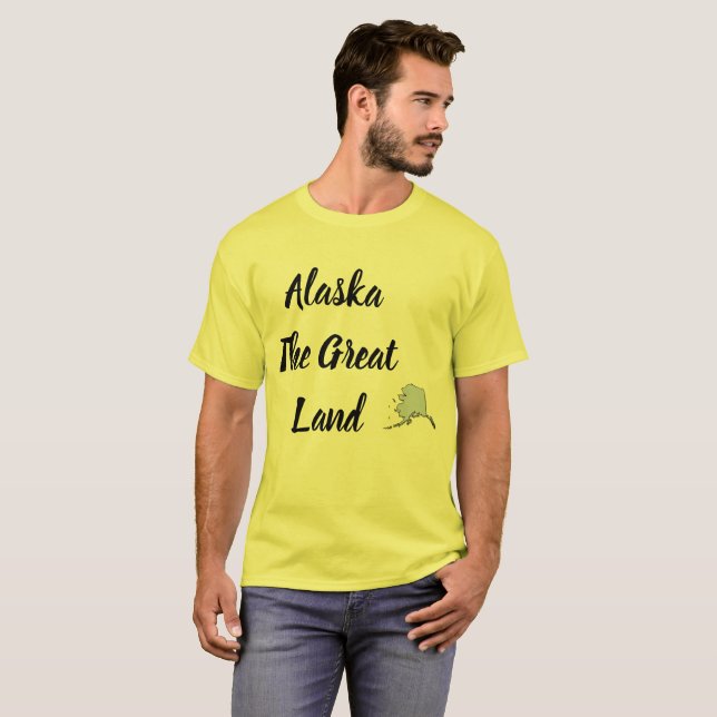 T-shirt Alaska La Grande Terre (Devant entier)