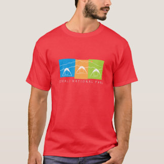 T-shirt Alaska Randonnée Camping Pêche Nature Famille d'am