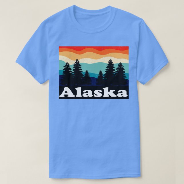 T-shirt Alaska Retro (Design devant)