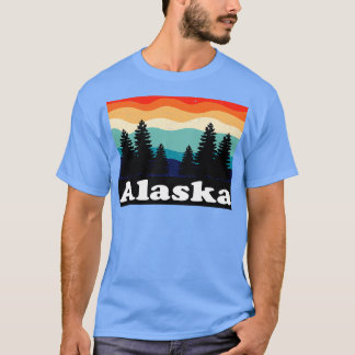 T-shirt Alaska Retro