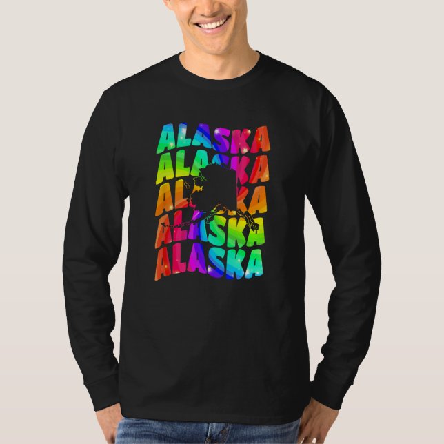 T-shirt Alaska Souvenir Vacation Tourist Alaskan Territory (Devant)