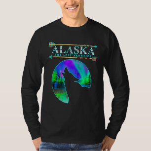 T-shirt Alaska State Pride Alaska Northern Lights Alaskan