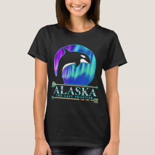 T-shirt Alaska State Pride Alaska Northern Lights Alaskan