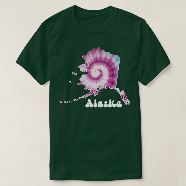 T-shirt Alaska Tie Dye (Design devant)