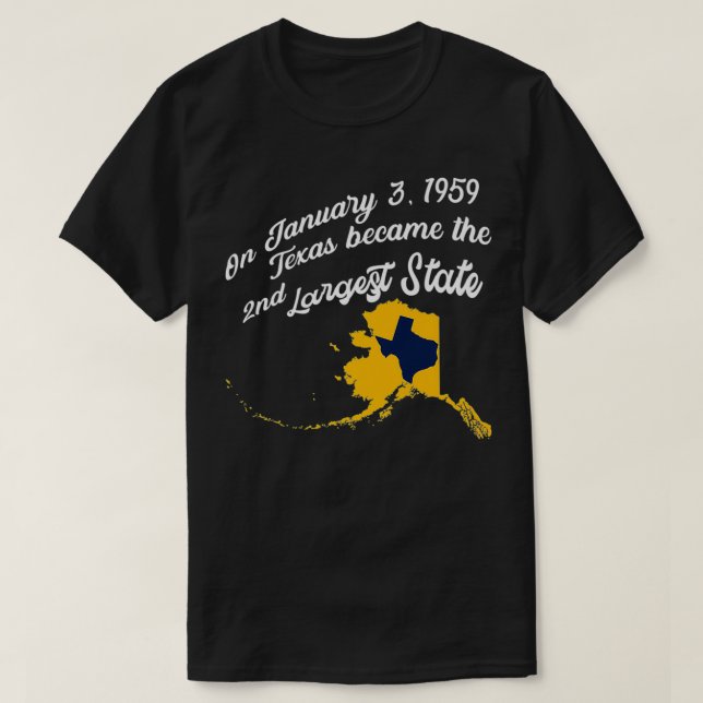 T-shirt Alaska vs Teas  Funny Alaska Premium  (Design devant)