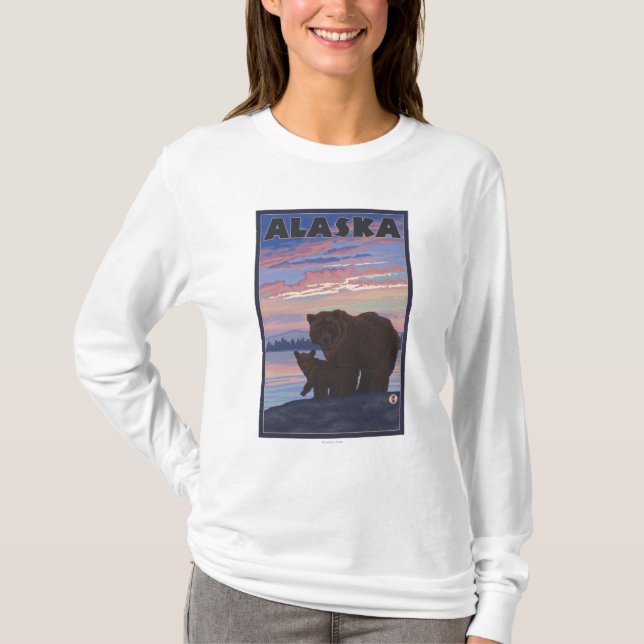 T-shirt AlaskaBear et CUB (Devant)