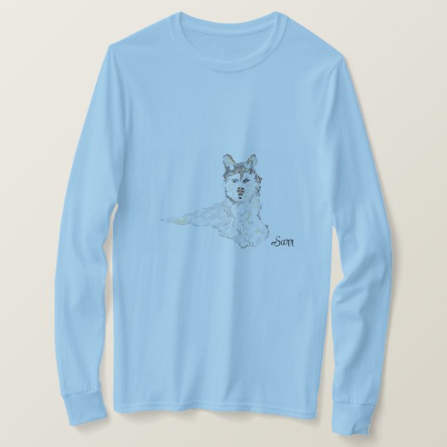 T-shirt : Alaskan Husky (Design devant)