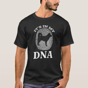 T-shirt Alaskan Klee Kai It`In My Dna I Dog Alaskan Klee