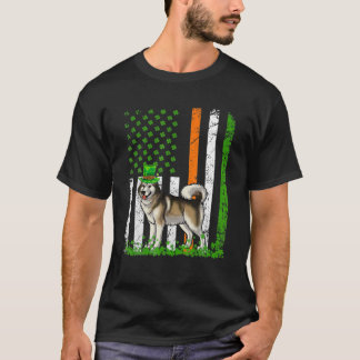 T-shirt Alaskan Malamute Chien Jour de la Saint Patrick ir