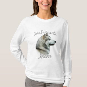 T-shirt Alaskan Malamute Maman 2