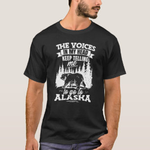 T-shirt Alaskan Wilderness Alaska Vacances