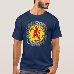 T-shirt Alba Gu Brath Lion Rampant noeud