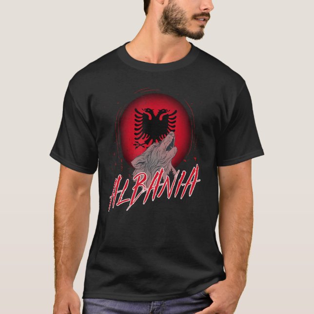 T-shirt Albania (Devant)