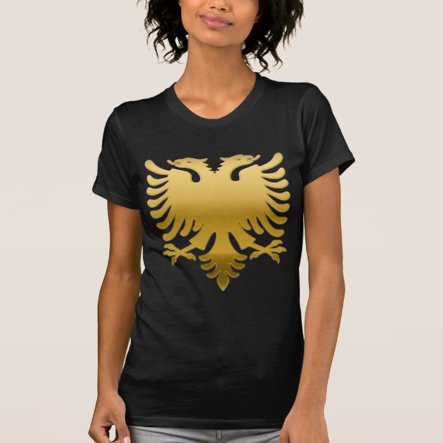 T-shirt Albanian or Eagle 3D (Devant)