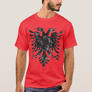 T-shirt Albanian URBAN Camo Eagle 3D