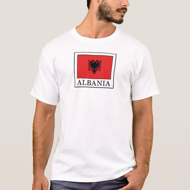 T-shirt Albanie (Devant)