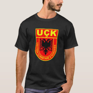 T-shirt Albanie Aigle Drapeau Kosovo Balkan 1