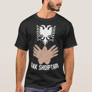 T-shirt Albanie Aigle du Kosovo Drapeau albanais pour les