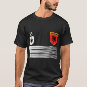 T-shirt Albanie Football Jersey 2021 Soccer Shqiperia