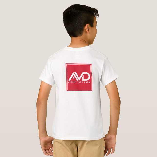 T-shirt ALBANY VANS DUDE nouveau swag Design! (Dos entier)