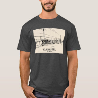 T-shirt Albâtre Alabama