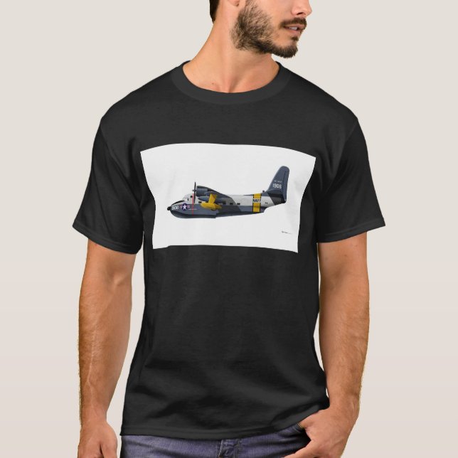T-shirt Albatros 1906 de Grumman HU-16B (Devant)