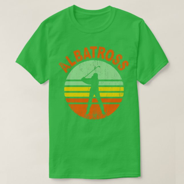 T-shirt albatros golf rétro (Design devant)