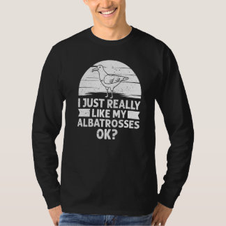 T-shirt Albatross Bird Feather Animal Seabird Cute